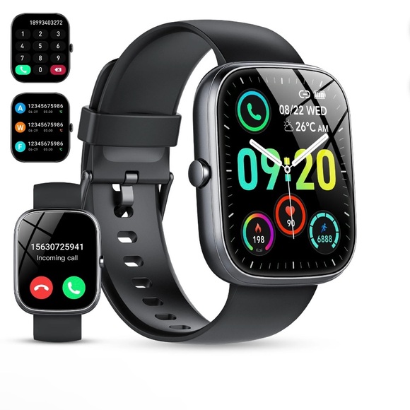 Wearables | Smartwatch Black Android Or Ios Compatible Nib | Poshmark